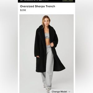Alo yoga Sherpa coat ! Never worn tags still on